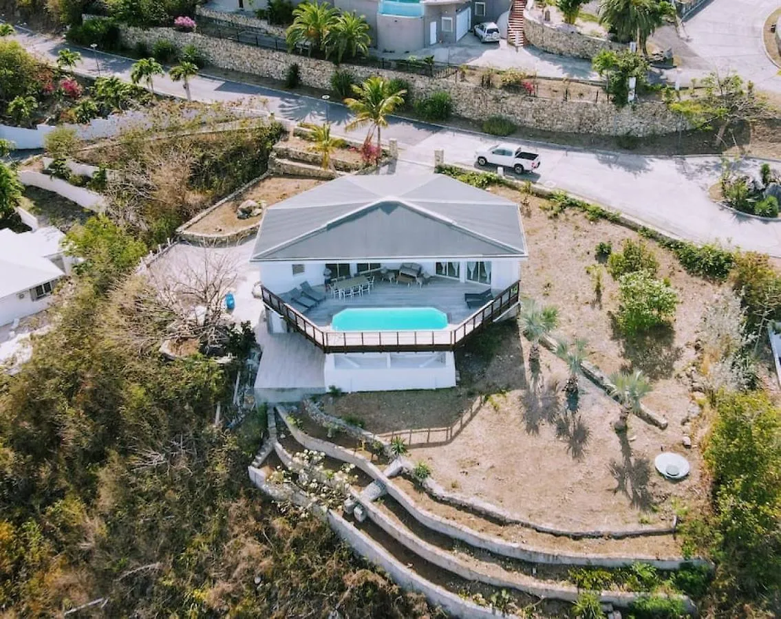 Villa Blue Dreams, Sublime Sea View, 5 Min From Orient Bay Beach