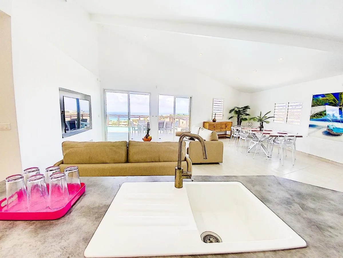 Villa Blue Dreams, Sublime Sea View, 5 Min From Orient Bay Beach Sint Maarten/Saint Martin